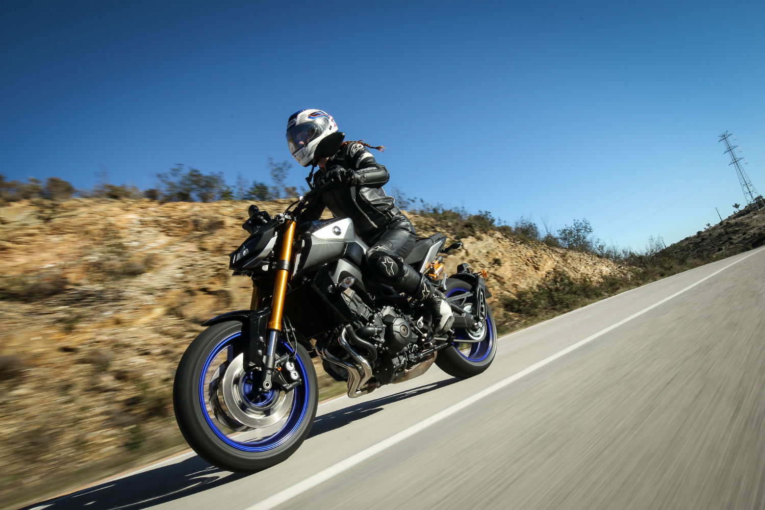 First Ride Yamaha MT 09 SP Review Visordown